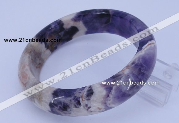 CGB479 Inner diameter 60mm fashion dogtooth amethyst bangle