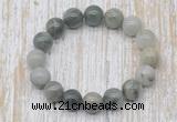 CGB5305 10mm, 12mm round seaweed quartz beads stretchy bracelets