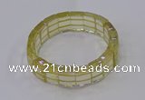 CGB671 7.5 inches 11*16mm lemon quartz bracelet wholesale