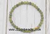 CGB7243 4mm tiny Canadian jade beaded meditation yoga bracelets