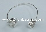 CGB726 15mm coin druzy agate gemstone bangles wholesale