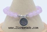 CGB7872 8mm candy jade bead with luckly charm bracelets wholesale