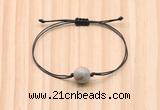 CGB9929 Fashion 12mm serpentine jasper adjustable bracelet jewelry