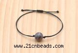 CGB9951 Fashion 12mm Botswana agate adjustable bracelet jewelry