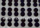 CGC106 12mm flat round druzy quartz cabochons wholesale