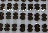 CGC152 8*10mm oval druzy quartz cabochons wholesale