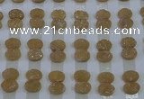 CGC161 10*14mm oval druzy quartz cabochons wholesale
