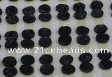 CGC177 12*16mm oval druzy quartz cabochons wholesale