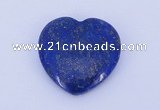 CGC49 25*25mm heart natural lapis lazuli gemstone cabochons