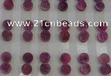 CGC97 10mm flat round druzy quartz cabochons wholesale