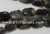 CGE158 15.5 inches 10*14mm rectangle glaucophane gemstone beads