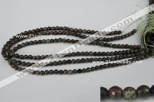 CGG01 15.5 inches 6mm faceted round ghost gemstone beads wholesale