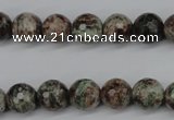 CGG02 15.5 inches 8mm faceted round ghost gemstone beads wholesale