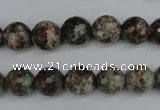 CGG03 15.5 inches 10mm faceted round ghost gemstone beads wholesale