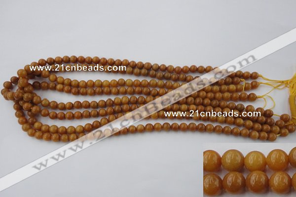 CGJ301 15.5 inches 6mm round goldstone jade beads wholesale