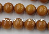 CGJ303 15.5 inches 10mm round goldstone jade beads wholesale