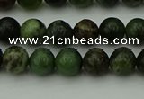 CGJ401 15.5 inches 6mm round green jade beads wholesale