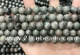 CGJ513 15.5 inches 10mm round green forst jasper beads wholesale