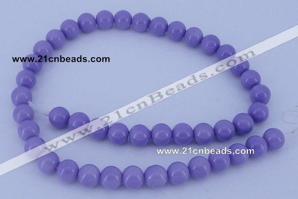 CGL800 10PCS 16 inches 4mm round heated glass pearl beads wholesale