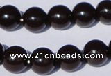 CGL897 10PCS 16 inches 6mm round heated glass pearl beads wholesale