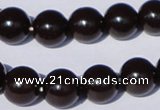 CGL898 10PCS 16 inches 8mm round heated glass pearl beads wholesale