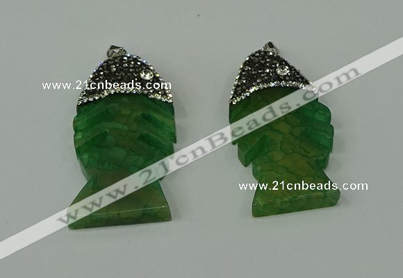CGP135 25*48mm fishbone agate gemstone pendants wholesale