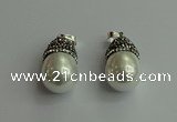 CGP455 15*25mm - 15*30mm teardrop pearl shell pendants wholesale