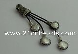 CGP529 16*18mm freeform pearl tassel pendants wholesale