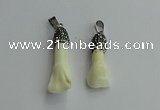 CGP620 12*35mm - 11*45mm horse tooth pendants wholesale