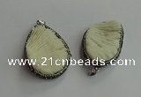 CGP702 30*45mm - 35*55mm freeform coral pendants wholesale