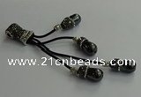 CGP720 10*16mm teardrop hematite tassel pendants wholesale