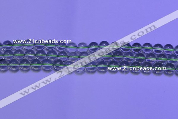 CGQ302 15.5 inches 8mm round AA grade natural green quartz beads