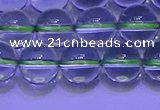 CGQ303 15.5 inches 10mm round AA grade natural green quartz beads