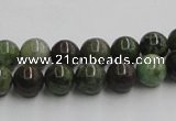 CGR02 16 inches 8mm round green rain forest stone beads wholesale