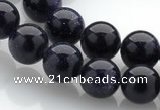 CGS02 15 inches 10mm round blue goldstone beads Wholesale