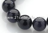 CGS04 15 inches 14mm round blue goldstone beads Wholesale