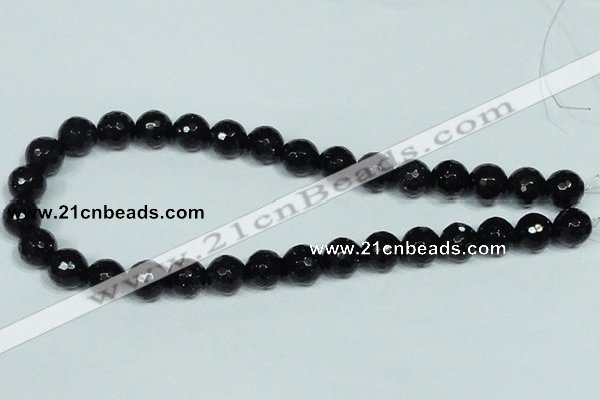 CGS108 15.5 inches 12mm faceted round blue goldstone beads wholesale