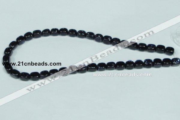 CGS115 15.5 inches 7*9mm cuboid blue goldstone beads wholesale