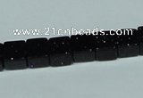 CGS118 15.5 inches 8*8mm cube blue goldstone beads wholesale