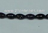 CGS120 15.5 inches 6*10mm rice blue goldstone beads wholesale