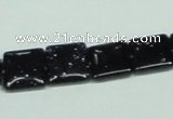 CGS127 15.5 inches 12*12mm square blue goldstone beads wholesale