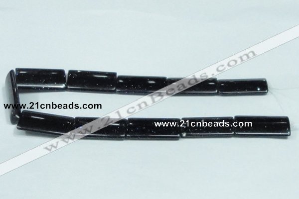 CGS132 15.5 inches 20*35mm rectangle blue goldstone beads wholesale