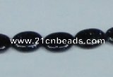 CGS134 15.5 inches 10*14mm oval blue goldstone beads wholesale