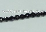 CGS138 15.5 inches 4mm faceted round blue goldstone beads wholesale