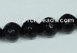 CGS139 15.5 inches 14mm faceted round blue goldstone beads wholesale