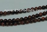 CGS200 15.5 inches 4mm round blue & brown goldstone beads wholesale