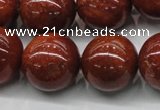 CGS308 15.5 inches 20mm round natural goldstone beads