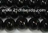 CGS402 15.5 inches 8mm round green goldstone beads wholesale