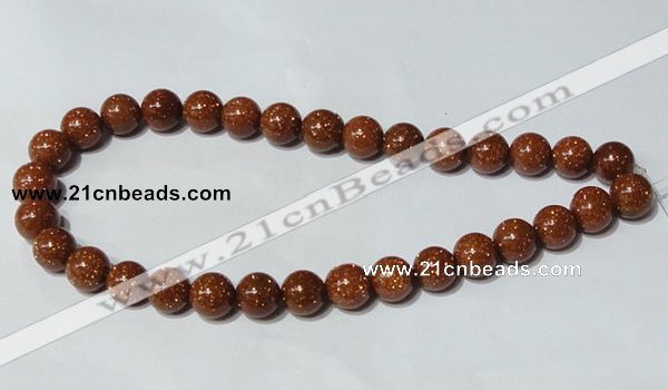 CGS52 15.5 inches 12mm round goldstone beads wholesale
