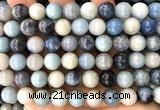 CHB03 15 inches 10mm round hauynite gemstone beads wholesale